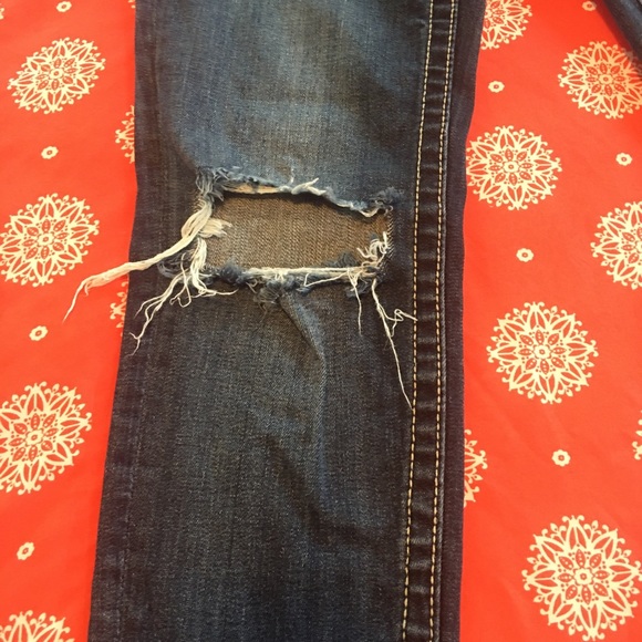 VIGOSS SKINNY DENIM JEANS THE CHELSEA SZ 1/2 - Picture 4 of 13